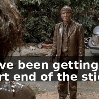 We've been getting the short end of the stick
