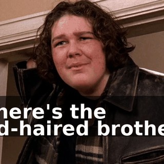 Where's the red-haired brother?