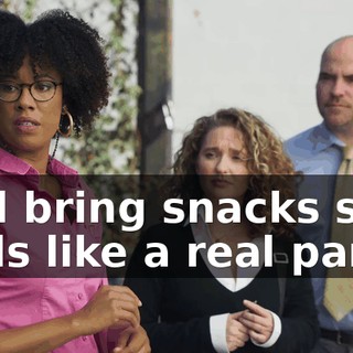And bring snacks so it feels like a real party.