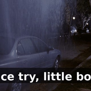 Nice try, little boy!