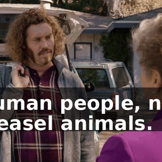 human people, not weasel animals.