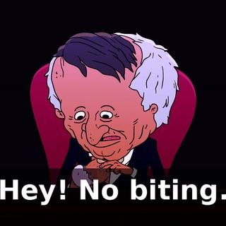 Hey! No biting.