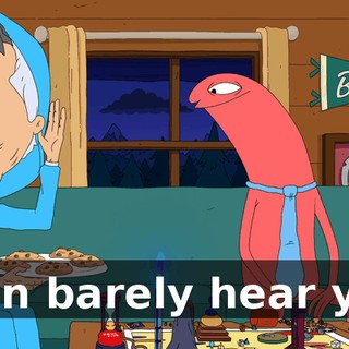 I can barely hear you.