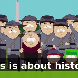 This is about history.
