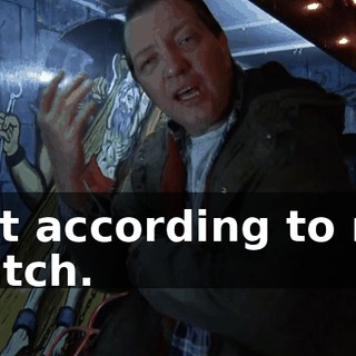 Not according to my watch.