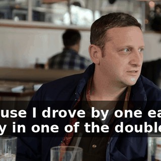 because I drove by one earlier today in one of the doubles…