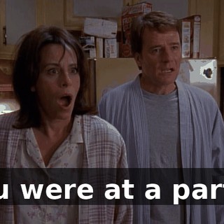You were at a party?
