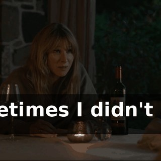 Sometimes I didn't even hurl.