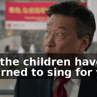 Oh, the children have returned to sing for you.
