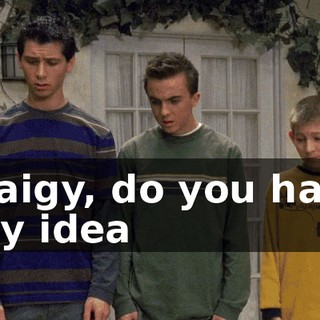 Craigy, do you have any idea
