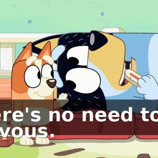 There's no need to be nervous.