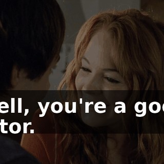 Well, you're a good tutor.