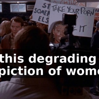 of this degrading depiction of women.