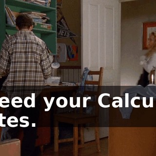 I need your Calculus notes.