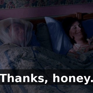 Thanks, honey.