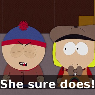 She sure does!