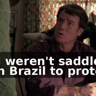 and weren't saddled with Brazil to protect.