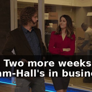 Yep. Two more weeks and Bream-Hall's in business.
