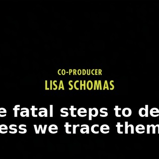 ♪ Five fatal steps to death unless we trace them ♪