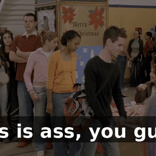 This is ass, you guys.