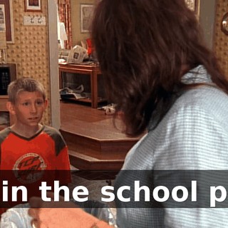 I'm in the school play!