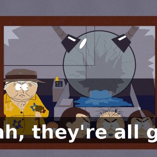 Yeah, they're all gay.