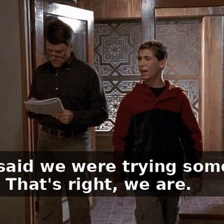 - You said we were trying something new. - That's right, we are.