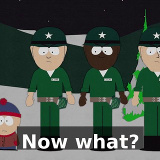 Now what?