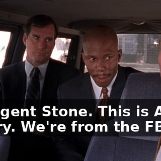 I'm Agent Stone. This is Agent Scurry. We're from the FBI.