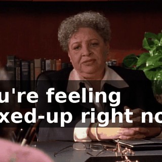 You're feeling mixed-up right now.
