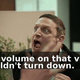 The volume on that video wouldn't turn down.