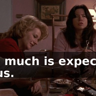 Too much is expected of us.