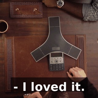 - I loved it.