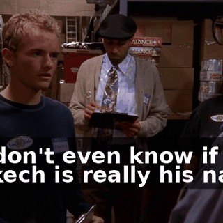 We don't even know if Garkech is really his name.