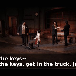-Grab the keys-- -Grab the keys, get in the truck, jabroni!