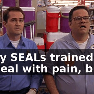 Navy SEALs trained me to deal with pain, but...