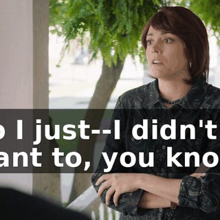 So I just--I didn't want to, you know,