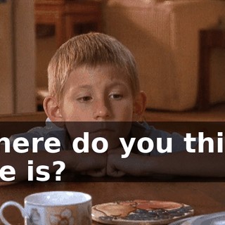 Where do you think she is?
