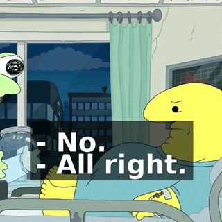 - No. - All right.