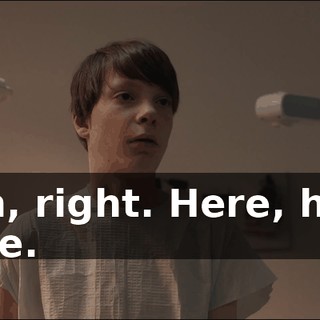 - Oh, right. Here, have mine.
