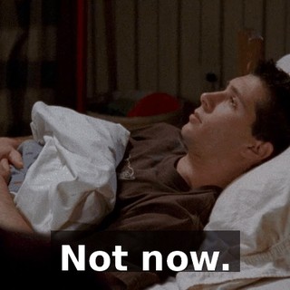 Not now.