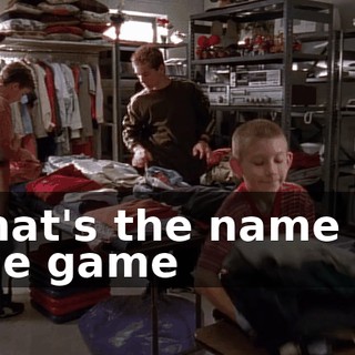 ♪ That's the name of the game ♪