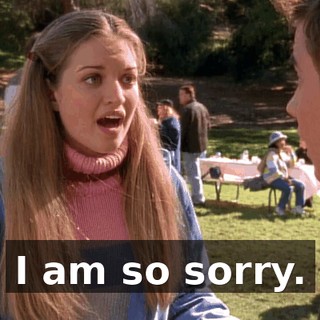 I am so sorry.