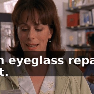 An eyeglass repair kit.