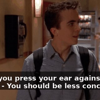 - Did you press your ear against the door? - You should be less concerned