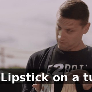 - * Lipstick on a turd