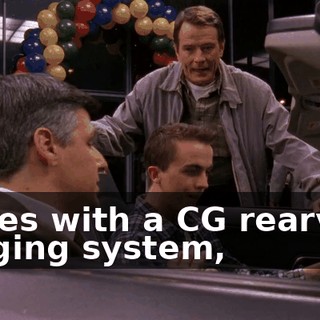 comes with a CG rearview imaging system,