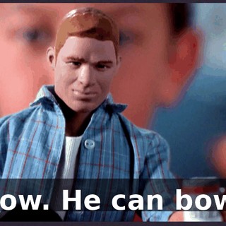 Wow. He can bowl.