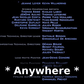 * Anywhere *
