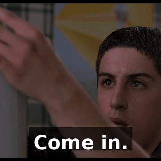 Come in.